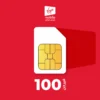باقة فيرجن موبايل 100
