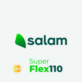Salam Super Flex 110 prepaid – eSIM