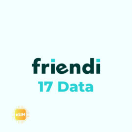 Friendi Mobile Data Package 17 – eSIM