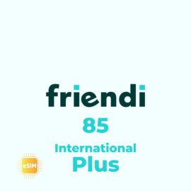 Friendi Mobile Package 85 Plus International - eSIM