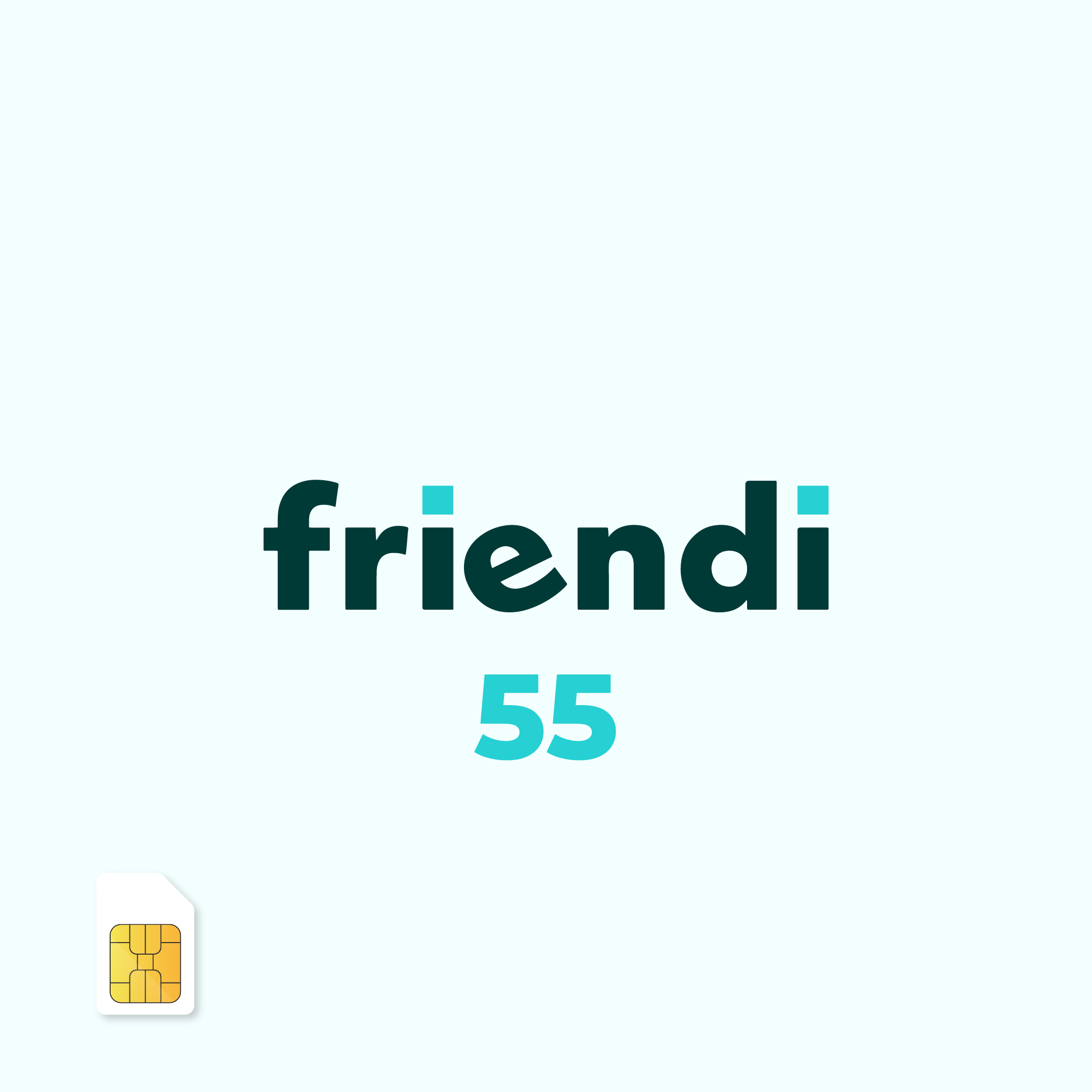 Friendi Mobile Package 55- SIM