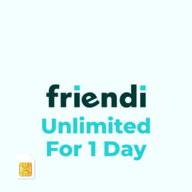 Friendi Unlimited On-Net calls | Day use - SIM