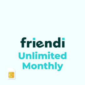 Friendi Monthly Unlimited On-Net Calls – SIM