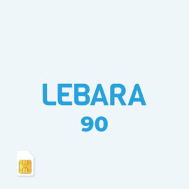 Lebara Mobile Yalla Package 90 - SIM