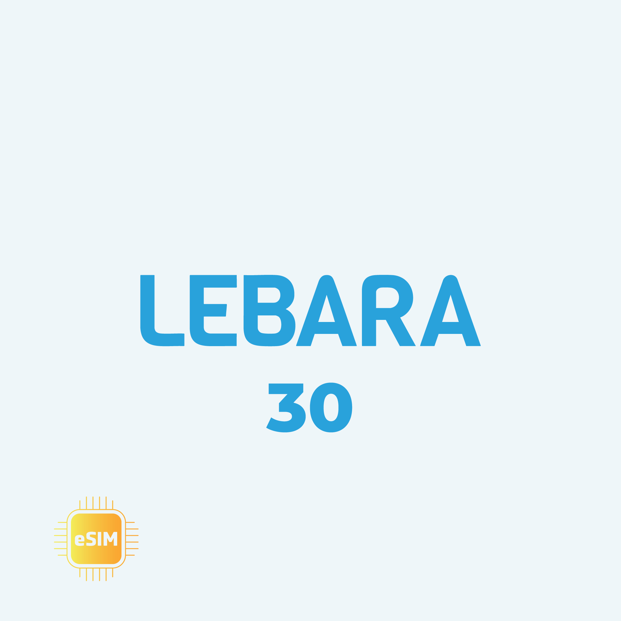 Lebara Mobile Yalla Package 30 - eSIM